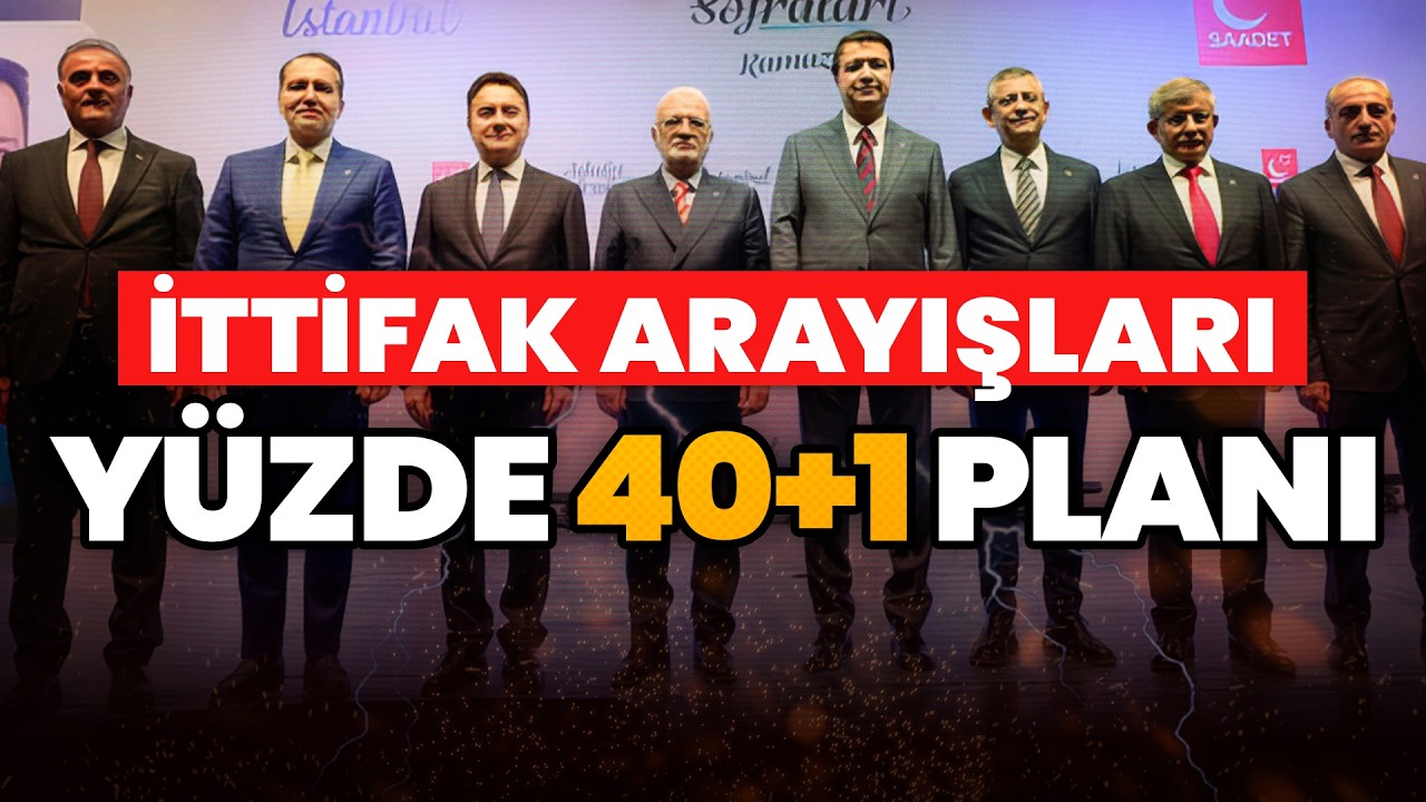 AKP eksenli yeni ittifak: DEVA, Gelecek, Saadet ve Yeniden Refah! | Mustafa Balbay - İbrahim Berk
