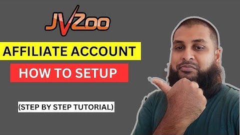 How to setup a Jvzoo account for beginners. Step by Step Guide.