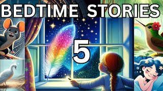 Five Fun Bedtime Stories - 5 stories for kids with 3 hours of calm deep sleep music