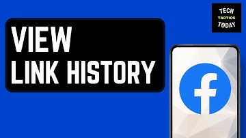 How To See Link History On Facebook Quick Tutorial