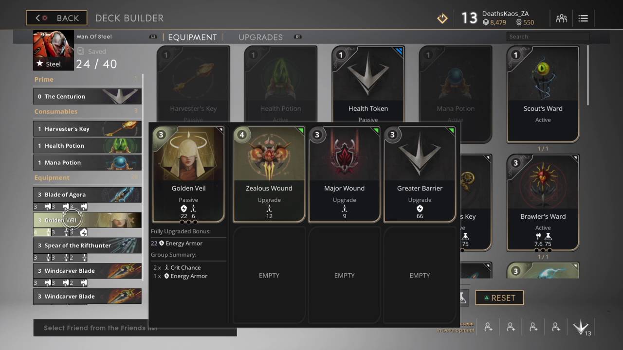 Paragon: Steel & Gideon DPS Deck build