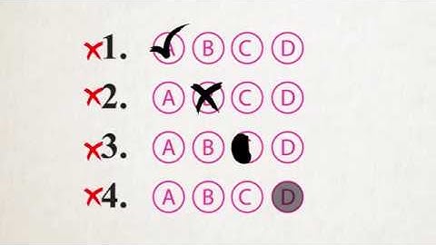 CEM Answer Sheet Marking Tutorial Video