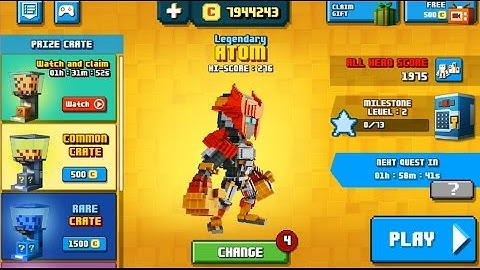 Super Pixel heroes Android IOS All Legendaries Unlock