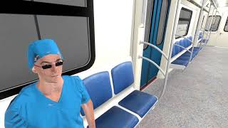 Metro Simulator 2019 - Обзор (Запуск поезда)
