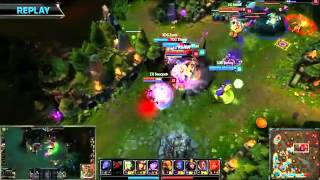 Great Flank Attack {Spoiler}   XDG VS EG 2014 Spring HQ