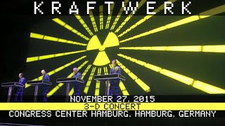 Kraftwerk Live 11/27/2015 Congress Center Hamburg Saal 1