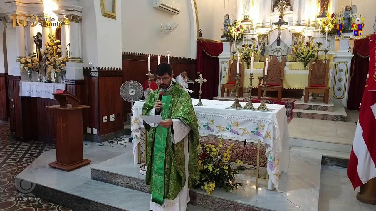 Santa Missa -  12º Domingo do Tempo Comum  - 21.06.2026