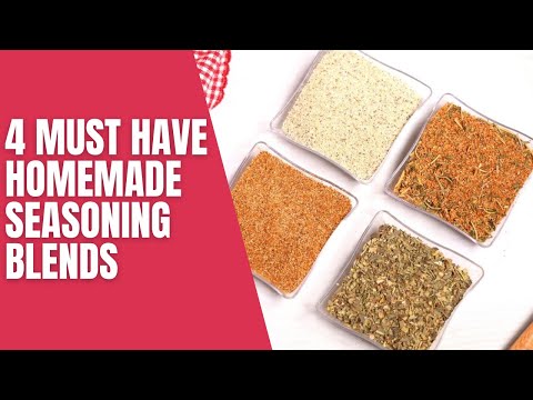 Must Have Homemade Seasoning Blends - YouTube