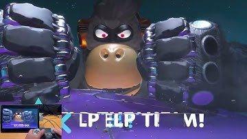 Astro bot Mighty Chewy Boss Fight - Played on iPad