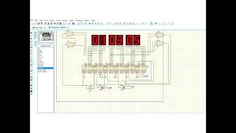 Membuat Jam Digital menggunakan Proteus