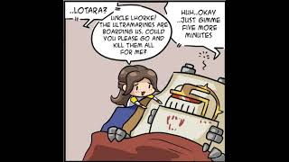 A rude awakening (Warhammer 40k Comic Dub)