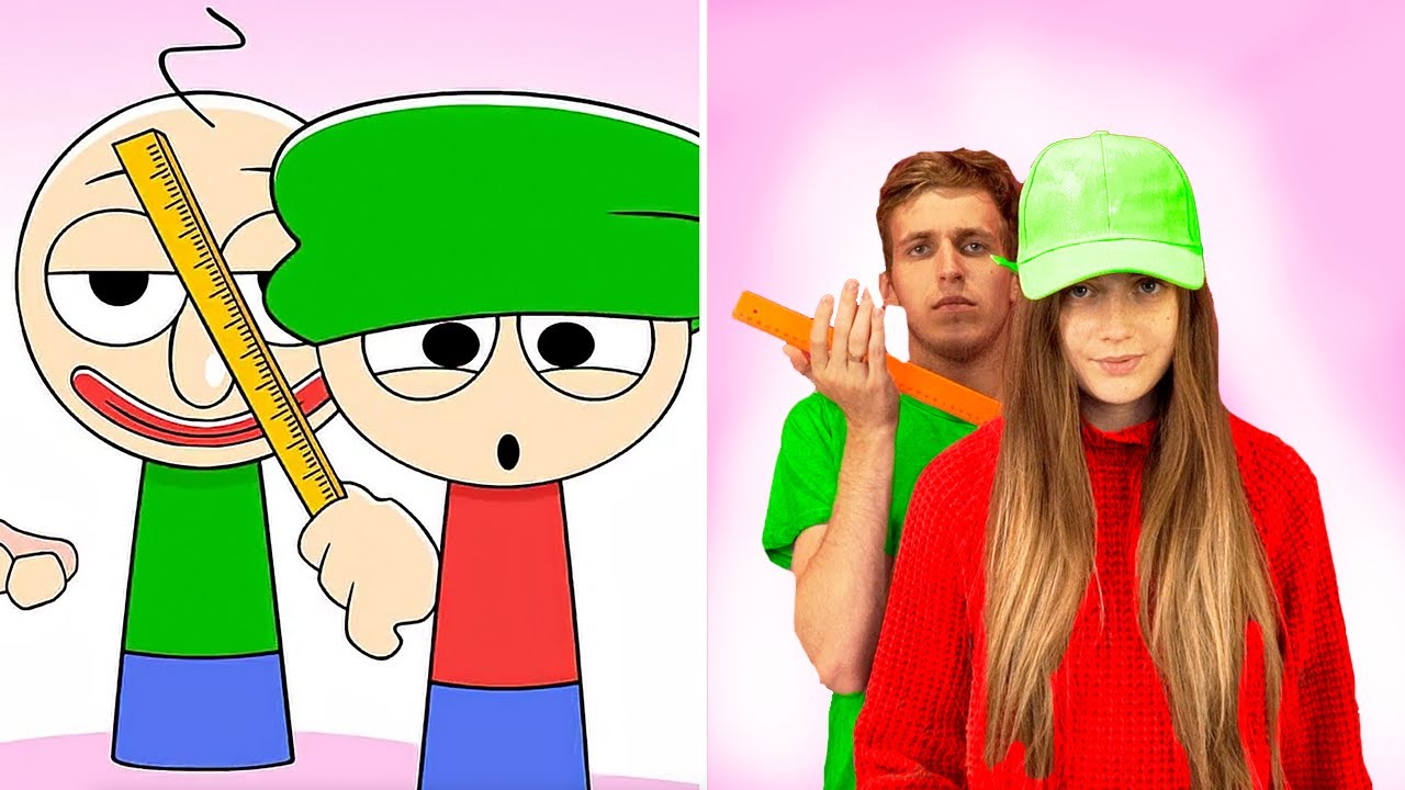 Sprunki 4 Phase 4 BAMBI and BALDI Incredibox in Real life. ❤️ #sprunki #incredibox