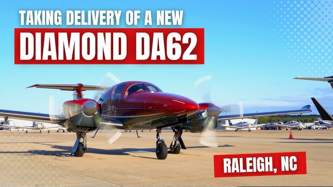 Taking Delivery of a Brand NEW Diamond DA62 | A LifeStyle Aviation Original