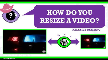 How to resize / scale a video with FFMPEG | Relative resizing #ffmpeg #TheFFMPEGGuy