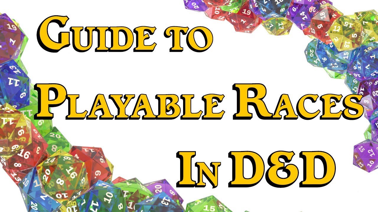5th edition dnd races