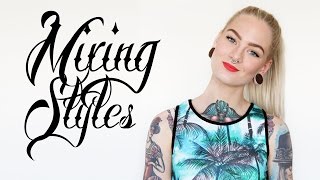 Mixing Tattoo Styles | Katrin Berndt