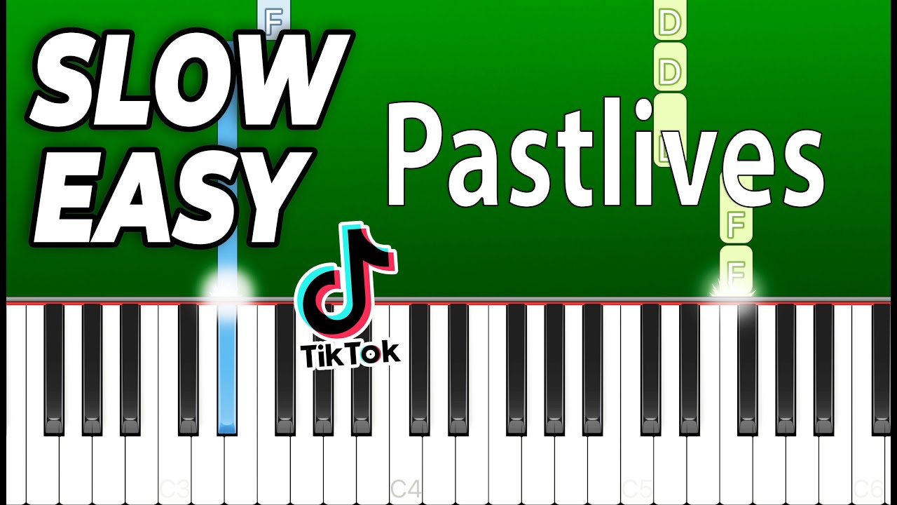 sapientdream - Pastlives - Slow Easy Piano Tutorial - YouTube