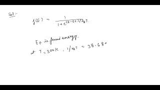 Problem 1. The Fermi energy in copper is 7.04 eV. Calculate the probability of an electron state wh…