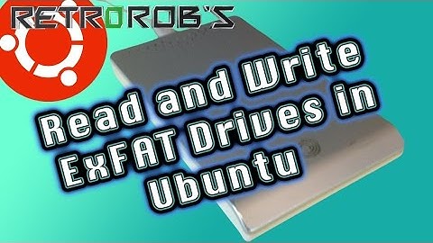 Ubuntu Help: How to Read and Write to exFAT Formatted USB Drives