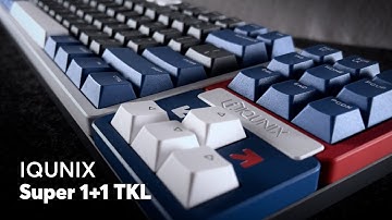 IQUNIX Super 1+1 TKL Sound Test & Review | Moonstone & Kailh BOX Jade