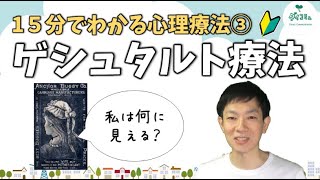 心理療法入門③ゲシュタルト療法のやり方,今こことは何か,エンプティチェア法について公認心理師が解説,ダイコミュ大学