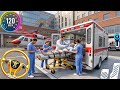 Best Ambulance City Rescue Simulator - 911 US Emergency Ambulance Driving 3D - Game Android Gameplay
