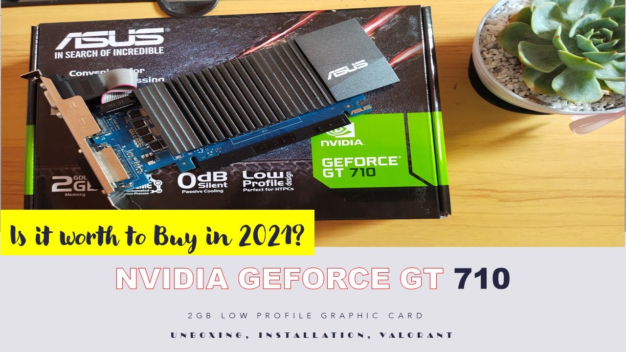 GT 710 1GB GDDR5  Another 710, Another Painful Video! 