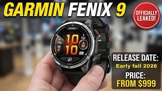 Garmin Fenix 9 Officially Leaked! Everything We Know (Release Date & Price)