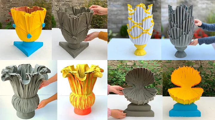 Top 9 Creative Flower Pots From The Hot Cement 2022