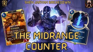 Tired Of Losing To Midrange Decks? Try Out Shen Jarvan, It DESTROYS Them | Legends of Runeterra