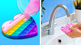 見ていて気持ちい石鹸DIYのアイディア||家でのソープ作り