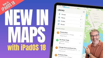 Maps in iPadOS 18 on iPad: Curious? See What