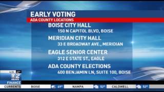 Early Voting Begins for Ada County Elections