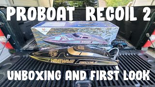 NEW 2022 Pro Boat Recoil 2 unboxing and first look.