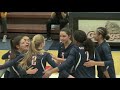 Highlights: Volleyball vs. Saint Mary's