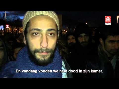 Reacties vluchtelingen op zelfdoding in vluchtelingenopvang Alphen aan den Rijn