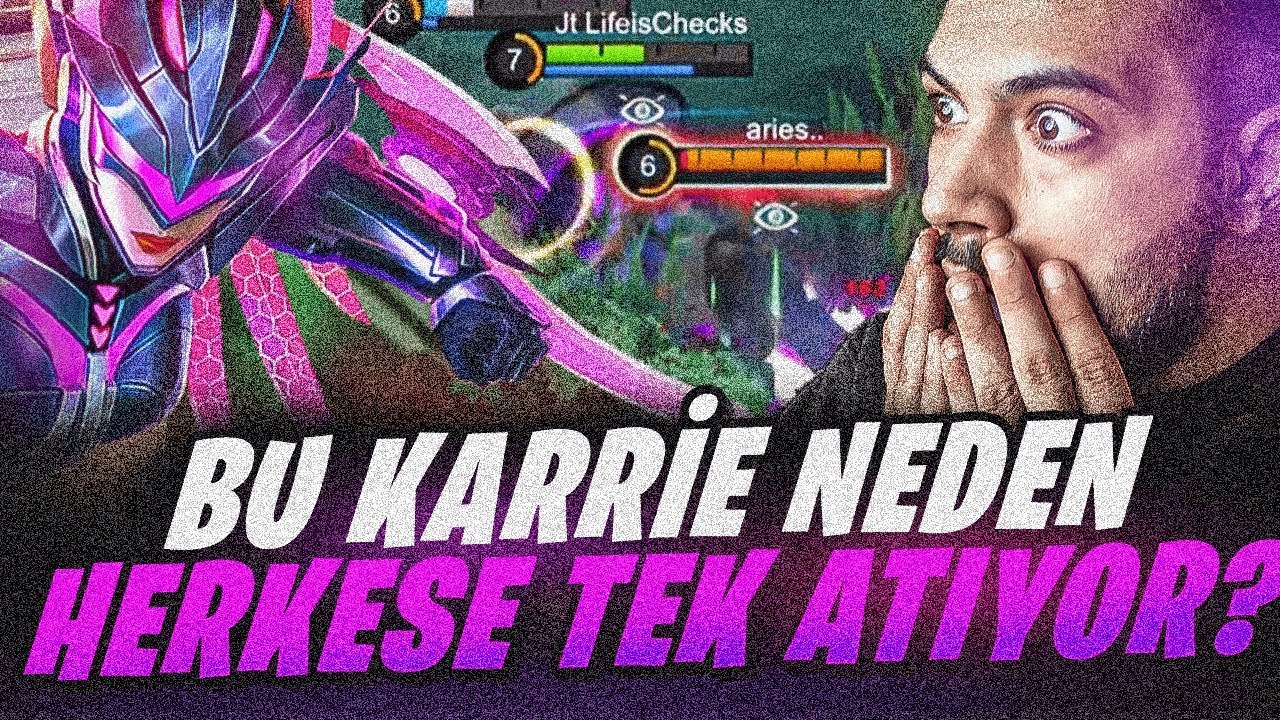 1 SANİYEDE TEK ATAN KARRİE - Mobile Legends