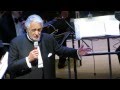 Plácido Domingo &amp; Ana María Martínez - Speech to audience &amp; &quot;Non Ti Scordar Di Me&quot; - Chicago 2016