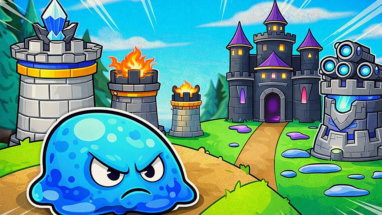 KULELERİ GELİŞTİR SLİMELARI İNDİR / Castle İdler Türkçe Oynanış 2026