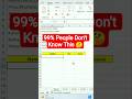 😳 99% People Don’t Know This Excel Formula ‼️ TEXTSPLIT Trick #Shorts #Excel #ShortsFeed