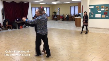 Quick Step Week1 Routine with Music