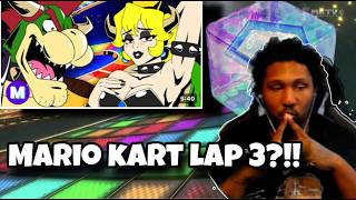SUPER MARIO ANIME KART (LAP 3 PT1) @mashed |REACTION