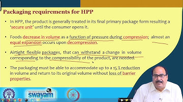 High pressure processing of food (Part - 1)
