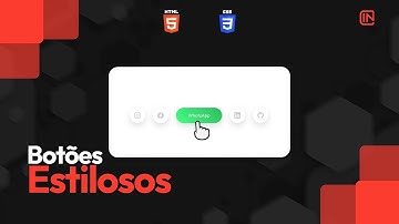 Como criar botões de redes sociais estilosos com HTML e CSS
