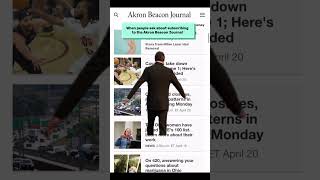 Be brave! Subscribe to the Akron Beacon Journal #news #breakingnews #akron #ohio #shorts #demure