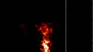 Fire created with particles in After Effects