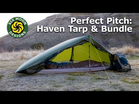 テント+タープ Six Moon Designs Haven Tarp Set Haven Two Person Ultralight Tarp - Six Moon Designs