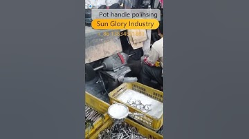How to polishing pot  handle? You need manual polishing machine