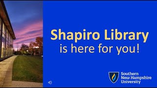 SNHU Library Adjunct Orientation Video 2023