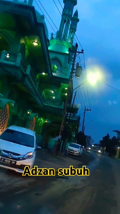 adzan diwaktu subuh merdu